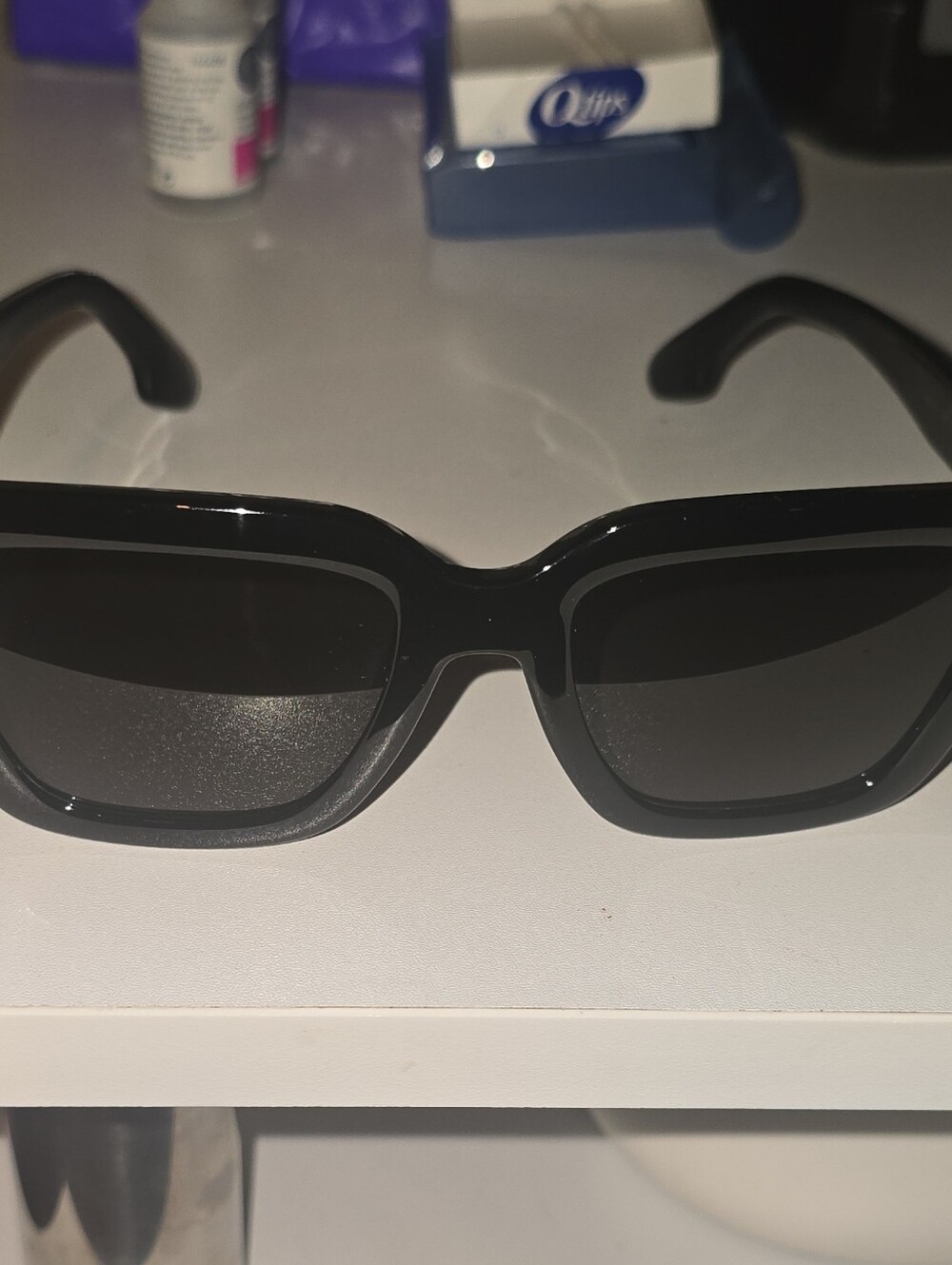 Victoria Beckham VB644S 001 Black Gradient Square Sunglasses - NIB Full Set - Picture 4 of 11